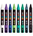 Posca Posca PC-5M Cool tones 8-set