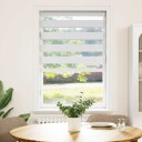  Sebragardin hvit 85x150 cm stoff bredde 80,9 polyester