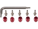 5 pak SRAM Stealthamajig fittings i sæt til hydrauliske skivebremser