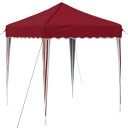 vidaXL Pop-up Festtelt 195 x 195 x 245 cm Burgunder Oxford Stoff