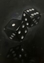 Black Dice Reflection Plakat / 30x40