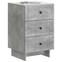  Nattbordskap Betonggrå 43 x 41 x 66,5 cm Konstruert tre