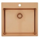 Lavabo Kubus 540 soft kjøkkenvask 54x50 cm, kobber