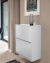 ReCollector Elegant Vægmonteret Skoboks   White   