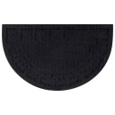  Dørmatte halvrund 45x75 cm gummi og kokosfiber 8721012311930