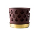 Trio Drop potte burgundy