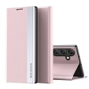 Sleep Case Pro-etui med stativ for Samsung Galaxy A36 Rosa