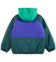 Bobo Choses Almost Moiré All Over Reversible Anorak   Navy   122