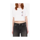 Moschino Dame Topper Hvit XS,