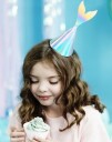 6 stk Iriserende Partyhatter Fortryllende Havfrue