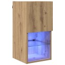  Vegghengt TV skap Artisan Eik 30,5 x 30 x 60 cm Konstruert tre