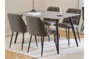 Other Brand Sanjoan Spisegruppe 140 Cm + 4 Zabinka Spisestoler   Svart/Beige/Brun