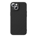 Baseus Case  Synthetic Fiber iPhone 15 Plus + tempered glass