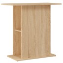 Akvariumstativ Sonoma Eik 75X36X72.5 cm Konstruert Tre