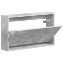 vidaXL Vegghengt skoskap ARNHEM 71 x 17 x 43 cm Konstruert tre
