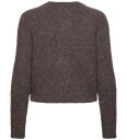 Rosemunde Kids Rktulip Wool Blend Ls Short Cardiga Brown 152
