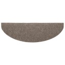 vidaXL Selvklebende trappematter 10 stk kremhvit 65x21x4cm nålestempel