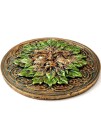 Keltisk Greenman Røkelsesholder 13,5 x 13,5 cm
