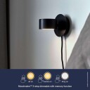 Nordlux Clyde LED Vegglampe Black