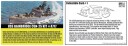 Atlantis 1/600 USS Bainbridge (CGN-25) Nuclear Powered Guided Missile Frigate with Trading Card