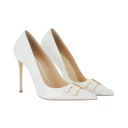 Elisabetta Franchi Dame Sko Hvit 36 EU,