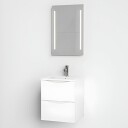 Vikingbad ELI 50 Slim Servantskap Hvit Matt - Mål: B50xh57xd39cm / 50cm