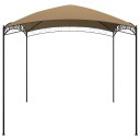 vidaXL Paviljong 3x4x2,65 m gråbrun 180 g/m²