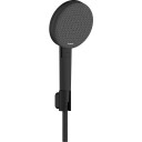 Hansgrohe Raindance Alive Select S dusjsett, vannsparende, matt sort