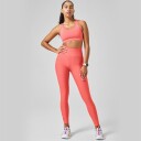 Casall Graphic High Waist Tights Padel  og tennistights dame Korall 44