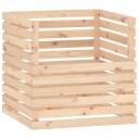 vidaXL Kompostkasse 80x80x78 cm heltre furu