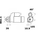 MAHLE MS 68 Starter