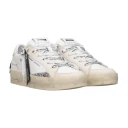 Crime London Dame Sko Hvit 36 EU,