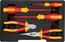 Bosch Professional 1600A02NG2 VDE Verktøysett VDE Isolert Til Elektriske Installasjoner Testet Opp Til 10.000 Volt 5 Deler