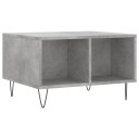 vidaXL Salongbord betonggrå 60x50x36,5 cm konstruert tre