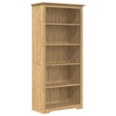 vidaXL Bokhylle BODO Honning brun 82 x 40 x 173 cm Konstruert tre
