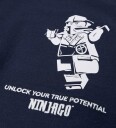 LEGO® Ninjago Collegegenser   LWSaku 600   Navy   LEGO® Wear   7 år 122   Collegegenser   Blå