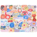 Sinful Musematte med Sticker-Bomb Trykk Mixed colours