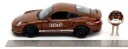 1:24 M&M's  Hollywood Rides  Porsche 911 with Brown Figure