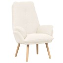  Avslappende stol Krem 69 x 74 x 93 cm stoff