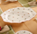Villeroy & Boch Petite Fleur Oval tallerken 37cm.