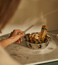 Alessi Girotondo skål rustfritt stål