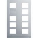 ABB Velkomstramme for Videosystem, Alu, Str. 2/5, 413810cf-a