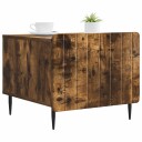  Kaffebord med skuff Røkt Eik 49 x 50 x 42 cm Konstruert tre