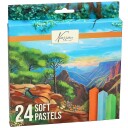 Nassau Fine Art Myke pasteller 24 sett