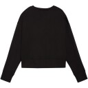 PUMA Her Relaxed Crew Sweatshirt Dame Svart S