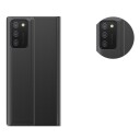 Hurtel Nytt Sleep Case-deksel med stativfunksjon for Samsung Galaxy A03s (166.5) Rosa