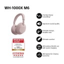 Sony WH 1000XM6 Sand Pink