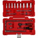Ks Tools 958.0654 Støpselsett 1/4" 54 Hoder Kromvanadiumstål 1,89 Kg