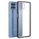 Anti-Shock Samsung Galaxy M53 Hybrid-deksel Svart / Klar