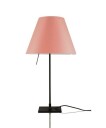 Luceplan - Costanzina Bordlampe Svart/Edgy Rosa